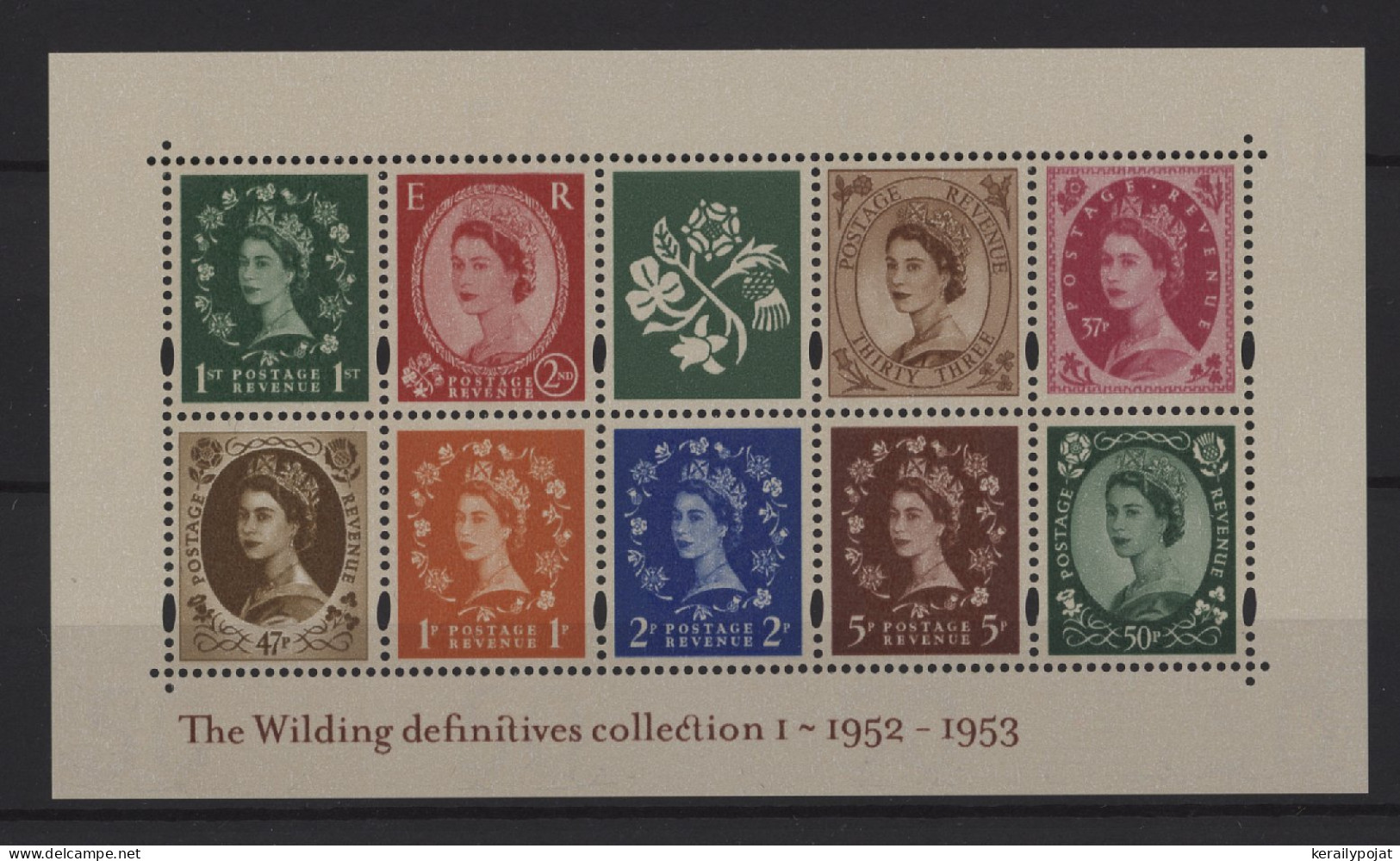 Great Britain - 2002 Queen Elizabeth II Kleinbogen MNH__(TH-25617) - Blocks & Kleinbögen