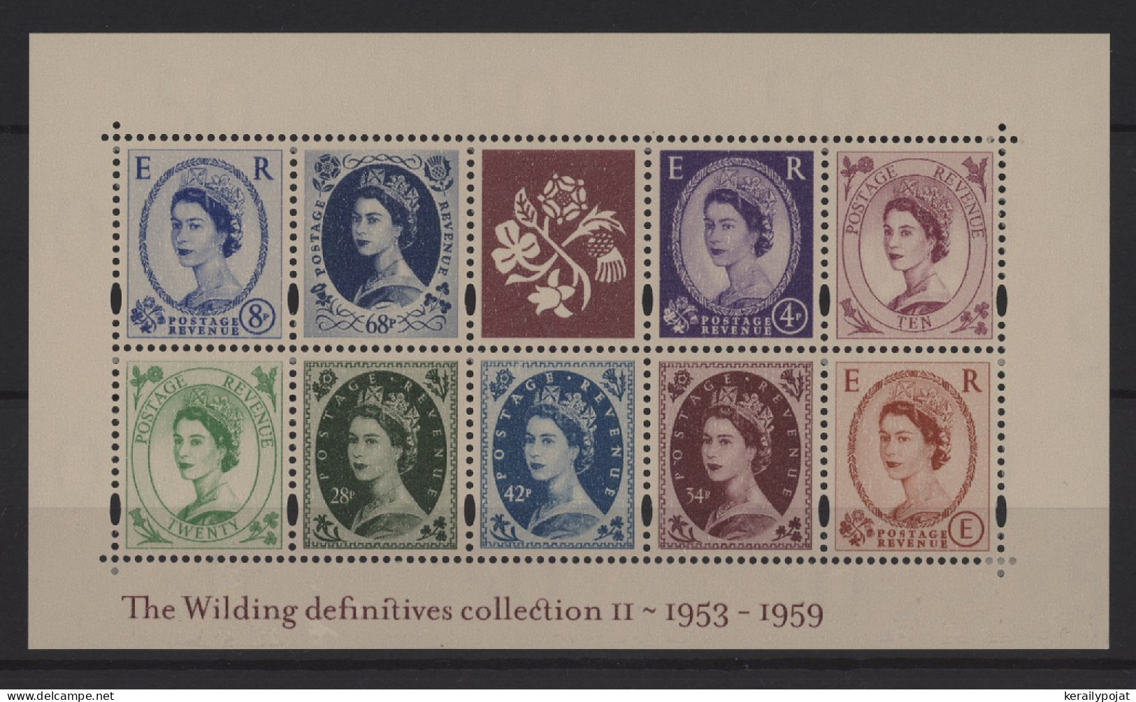 Great Britain - 2003 Queen Elizabeth II Kleinbogen MNH__(TH-25616) - Blocks & Miniature Sheets
