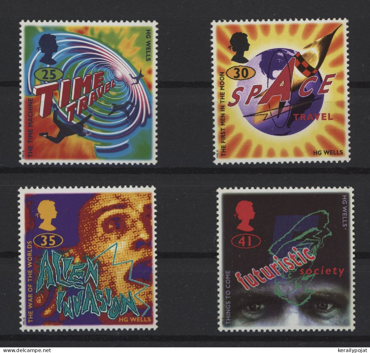 Great Britain - 1995 The Time Machine MNH__(TH-25888) - Nuovi