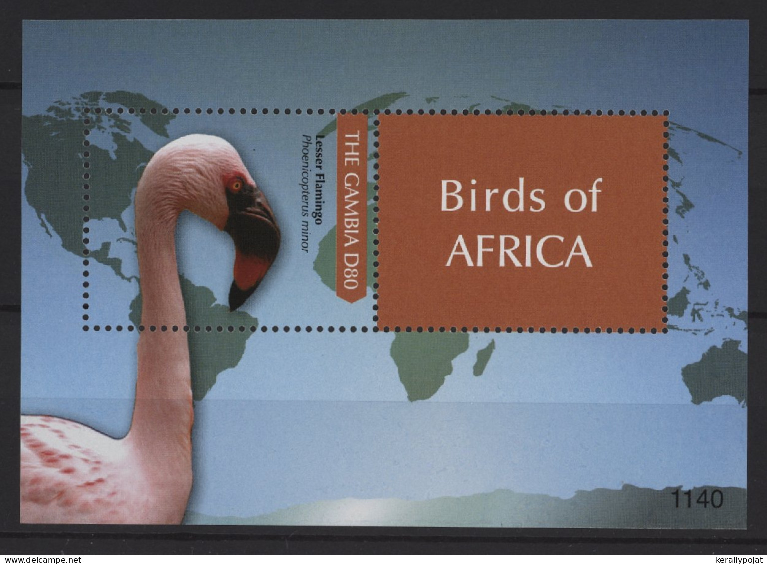 Gambia - 2011 Birds Block (2) MNH__(TH-27120) - Gambie (1965-...)