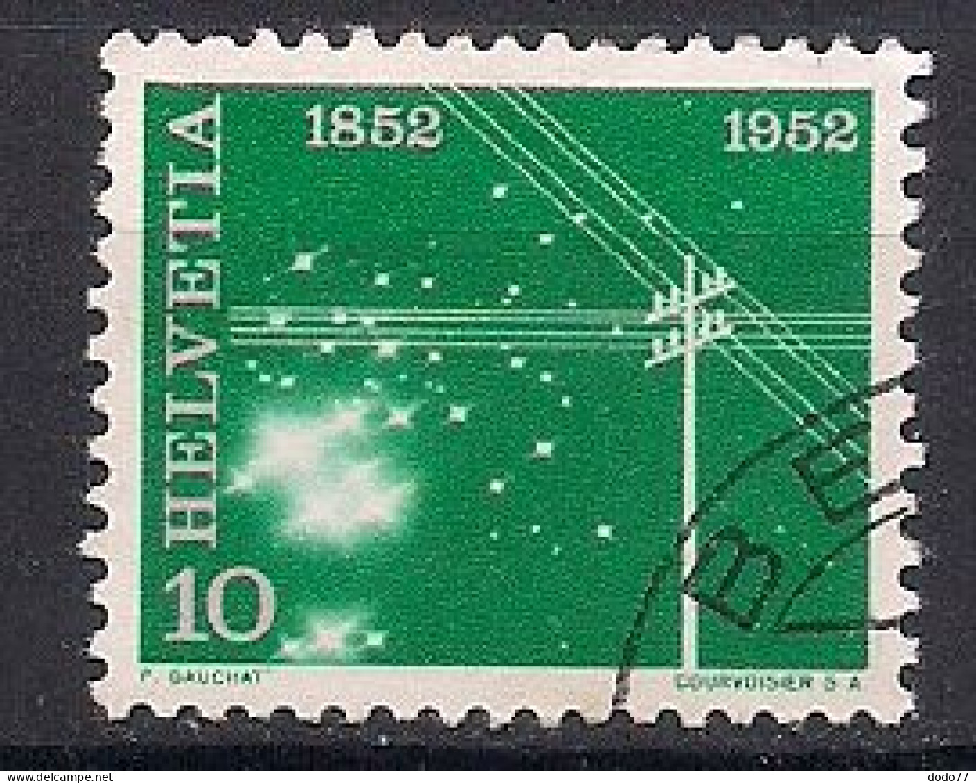 SUISSE     N°  518  OBLITERE - Used Stamps