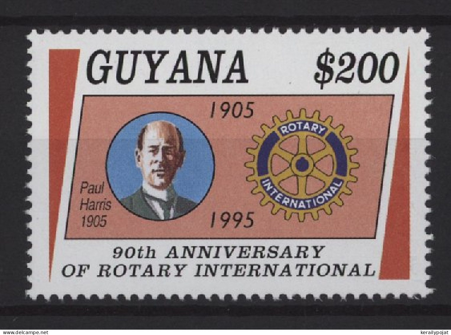 Gabon - 1996 Rotary International MNH__(TH-27464) - Gabón (1960-...)