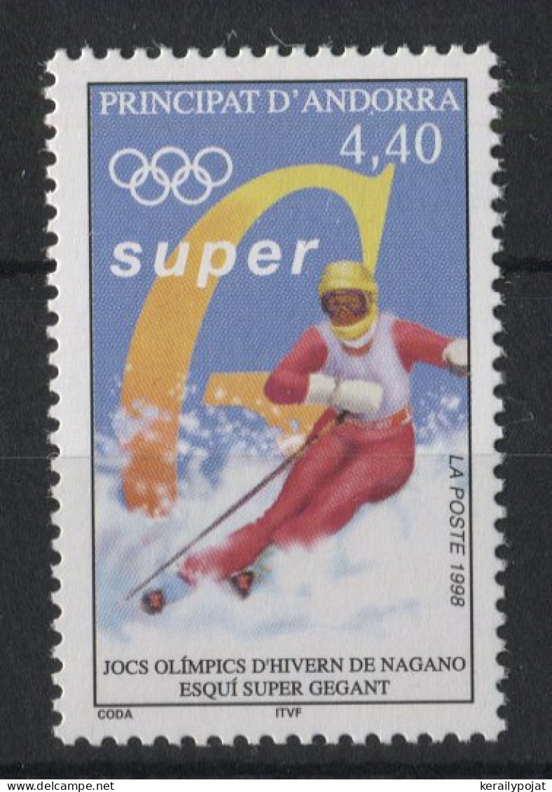 French Andorra - 1998 Winter Olympics Nagano MNH__(TH-23565) - Unused Stamps