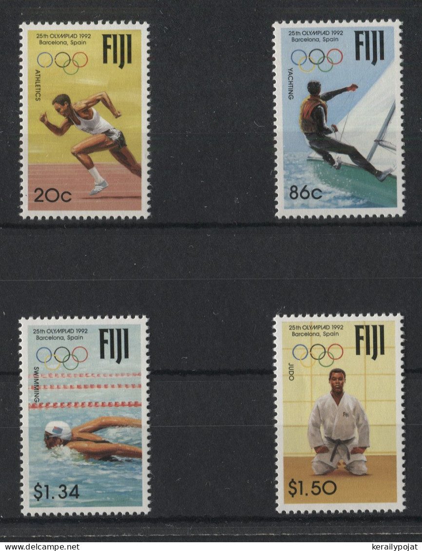 Fiji - 1992 Summer Olympics Barcelona MNH__(TH-23911) - Fiji (1970-...)
