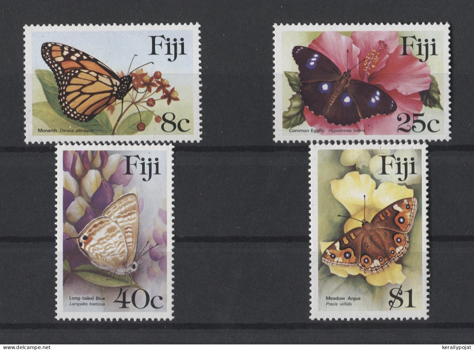 Fiji - 1985 Butterflies MNH__(TH-25030) - Fiji (1970-...)