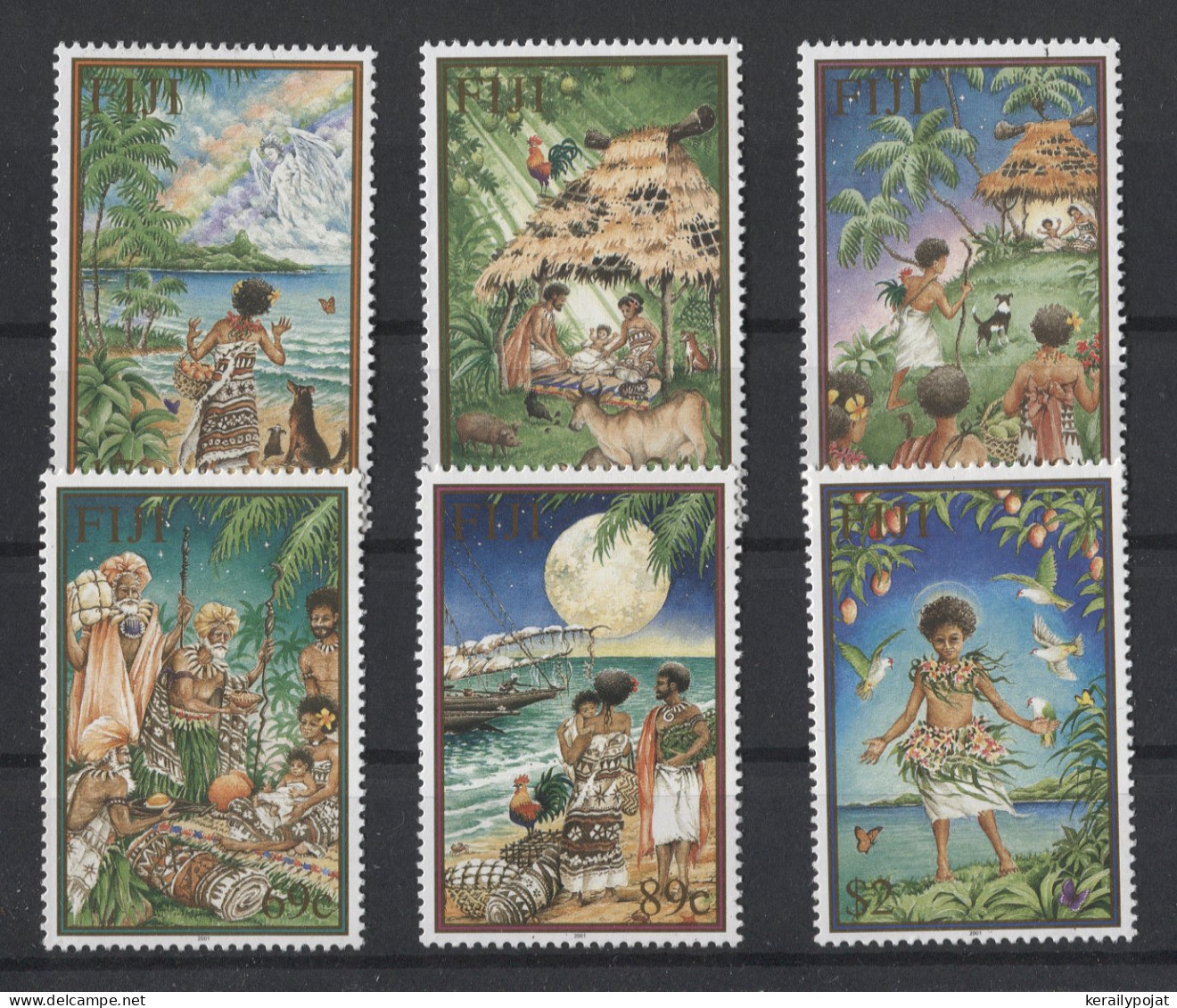 Fiji - 2001 Christmas MNH__(TH-25028) - Fiji (1970-...)