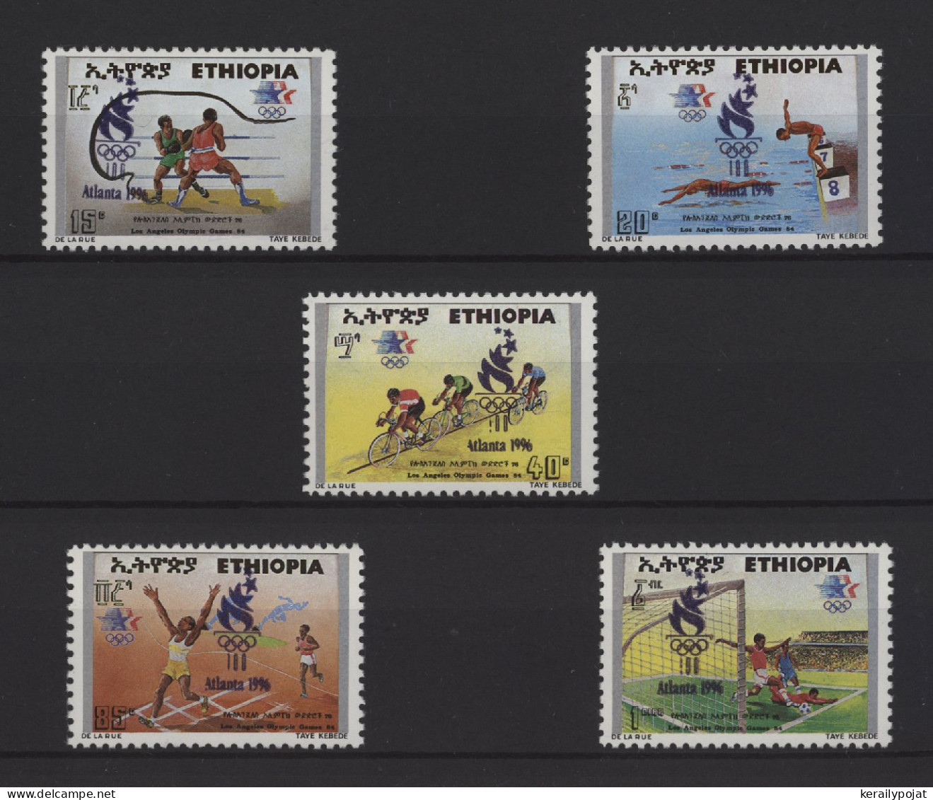 Ethiopia - 1996 Summer Olympics Atlanta MNH__(TH-27639) - Etiopía