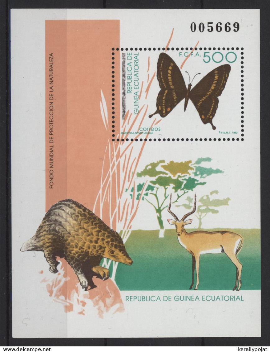 Equatorial Guinea - 1992 Conservation Block MNH__(TH-26842) - Äquatorial-Guinea