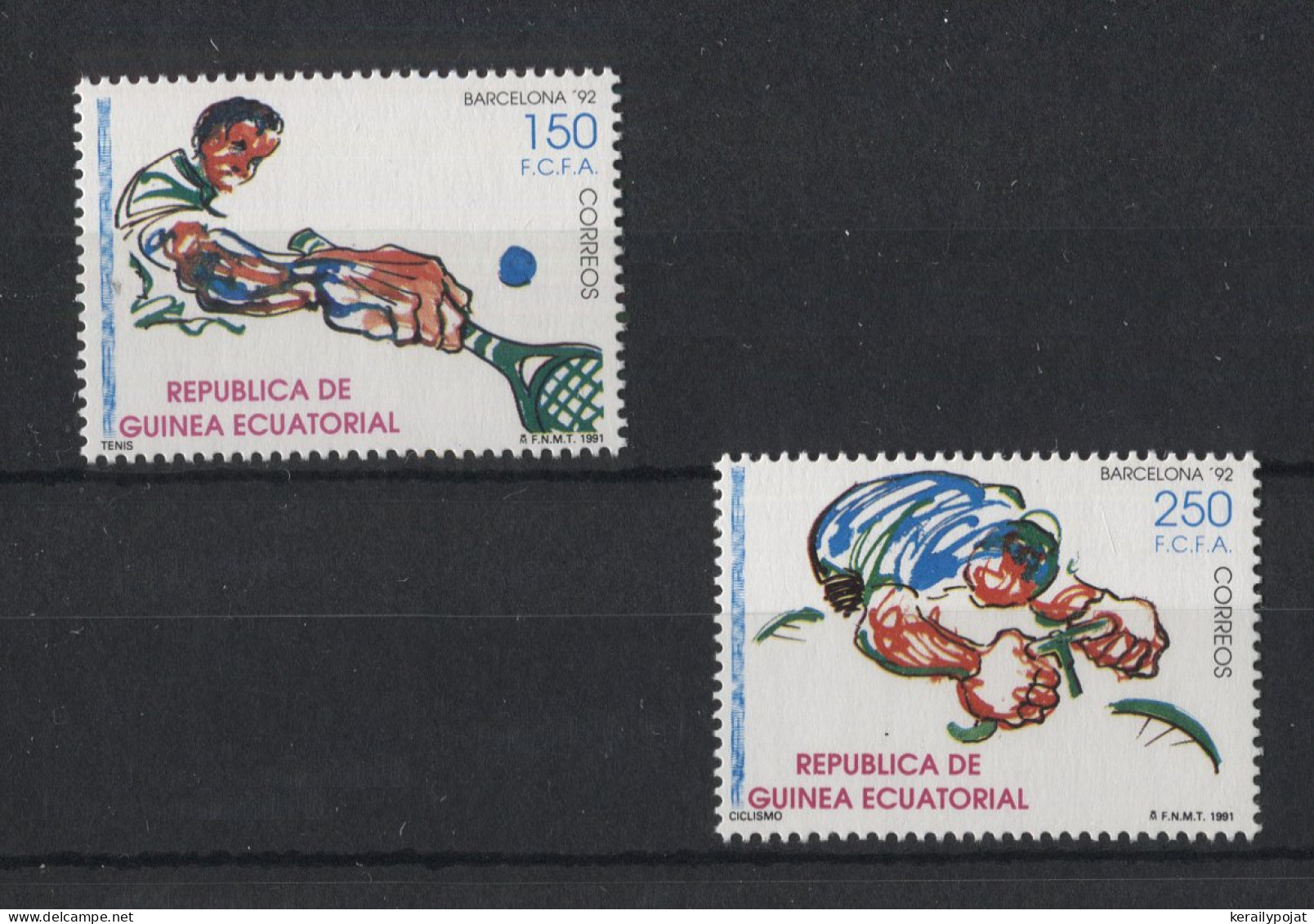 Equatorial Guinea - 1991 Summer Olympics Barcelona MNH__(TH-23978) - Guinée Equatoriale