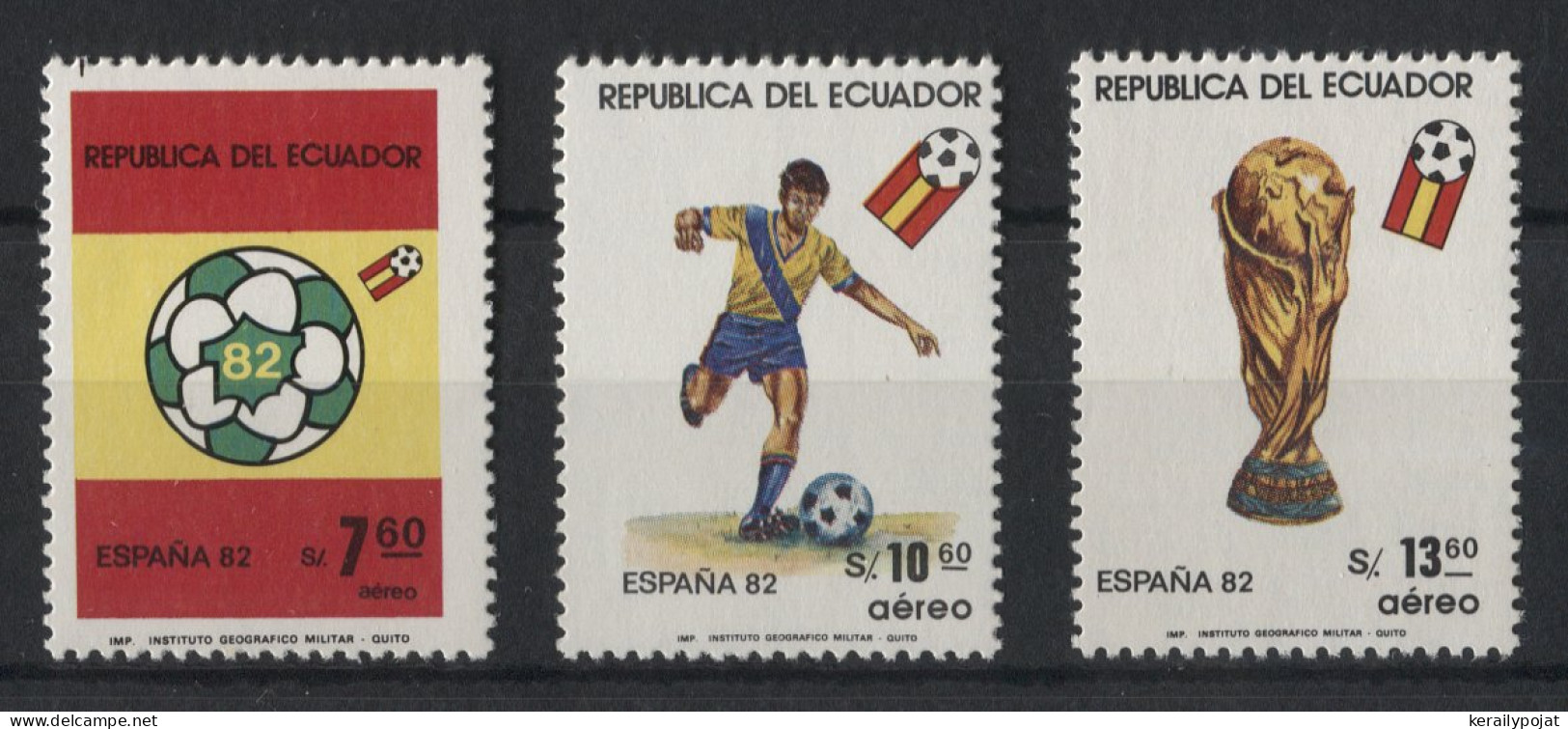 Ecuador - 1981 Soccer World Cup MNH__(TH-23867) - Ecuador