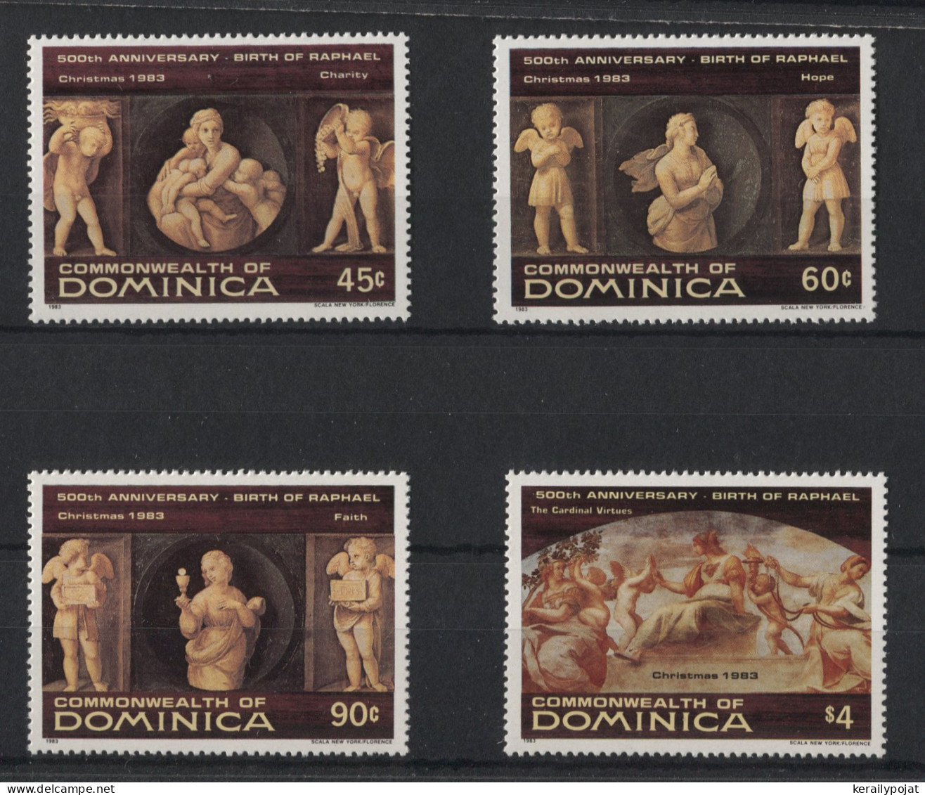 Dominica - 1983 Raphael MNH__(TH-23657) - Dominica (1978-...)