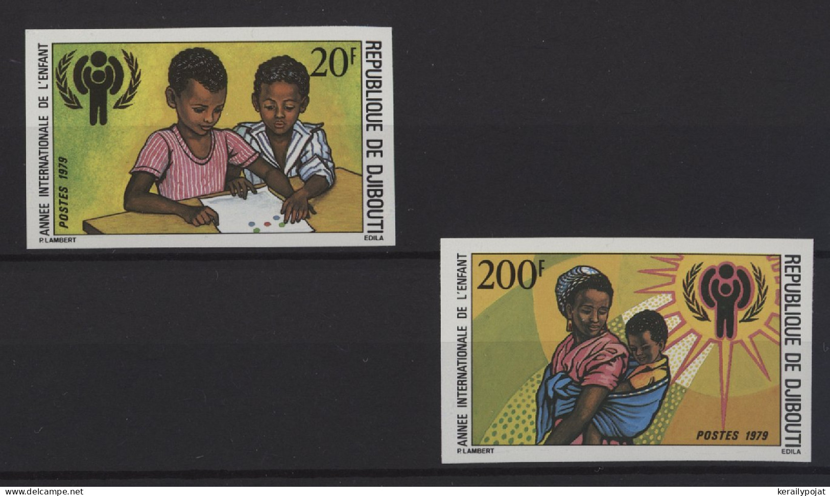 Djibouti - 1979 Year Of The Child IMPERFORATE MNH__(TH-25313) - Dschibuti (1977-...)