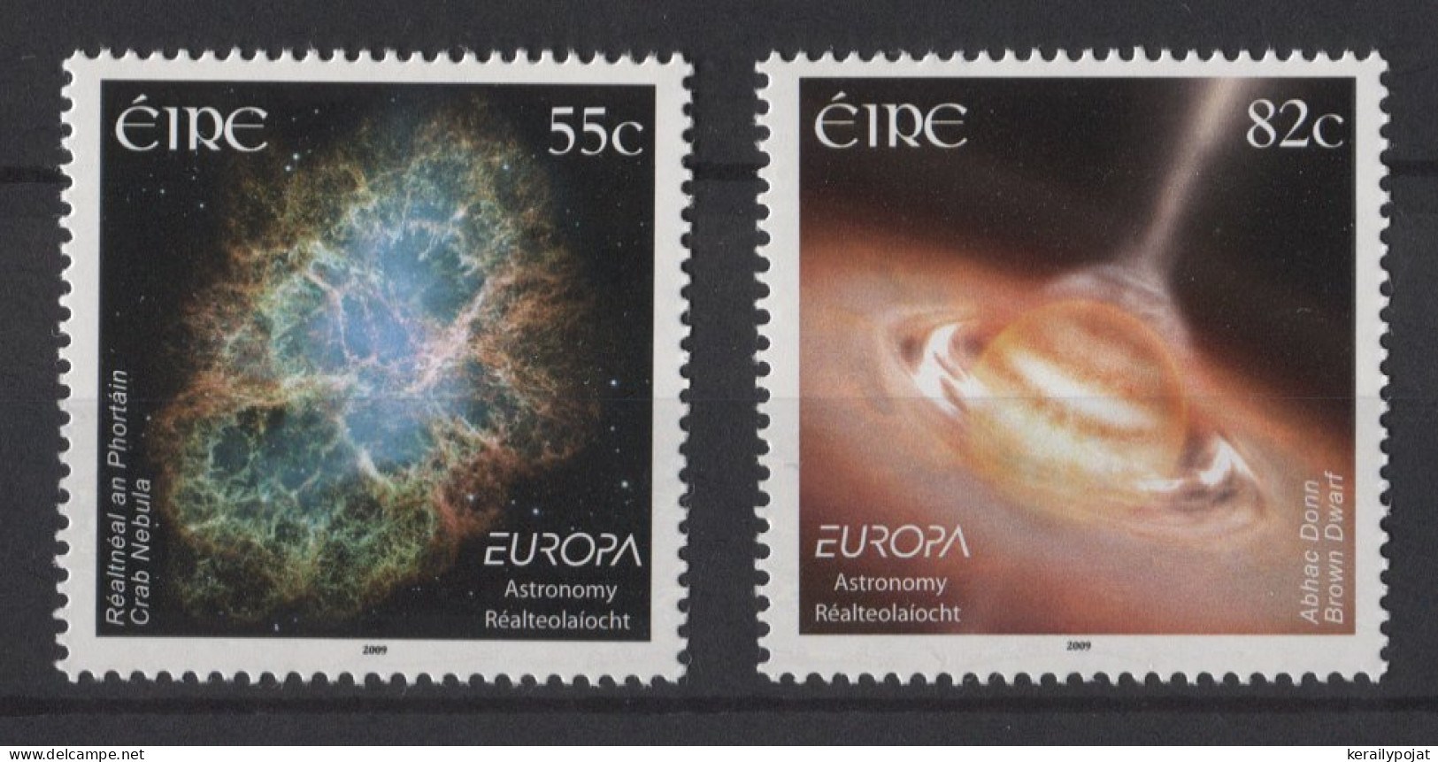 Ireland - 2009 Europe Astronomy MNH__(TH-26390) - Unused Stamps