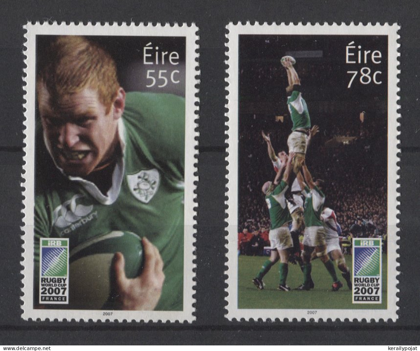 Ireland - 2007 Rugby World Cup MNH__(TH-26375) - Ongebruikt