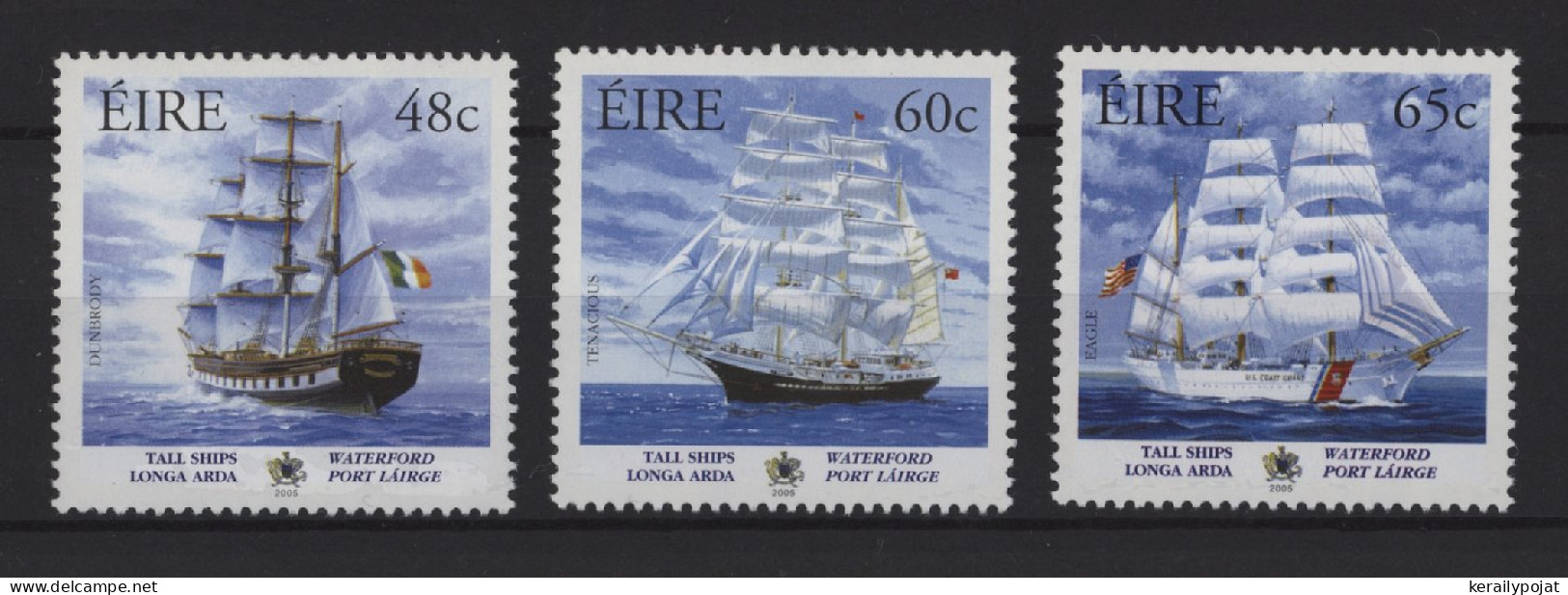 Ireland - 2005 Cutty Sark Tall Ship Regatta MNH__(TH-26059) - Unused Stamps