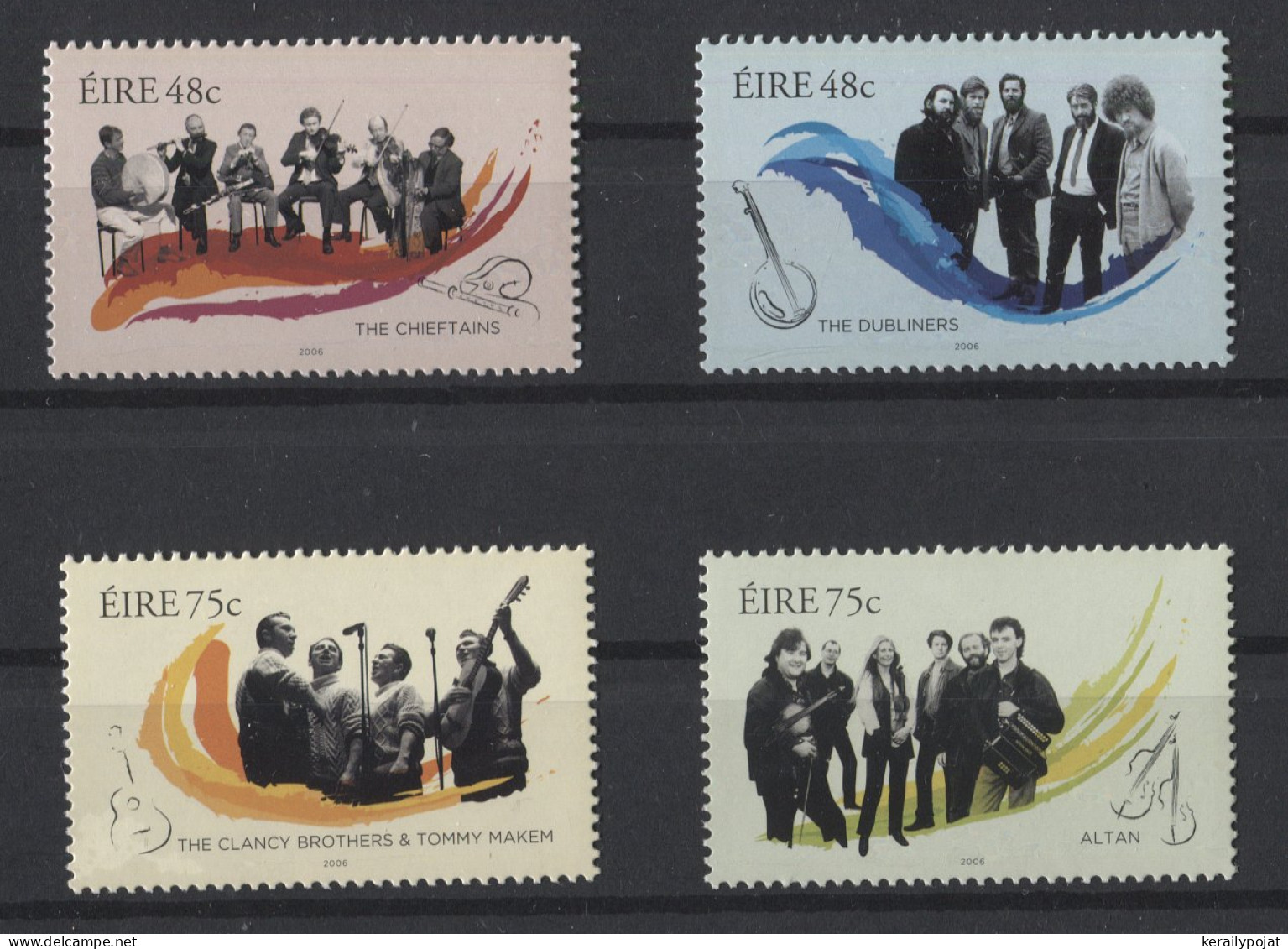 Ireland - 2006 Irish Music Groups MNH__(TH-26285) - Nuevos