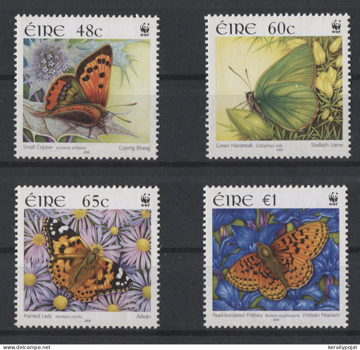 Ireland - 2005 Butterflies MNH__(TH-26383) - Ungebraucht