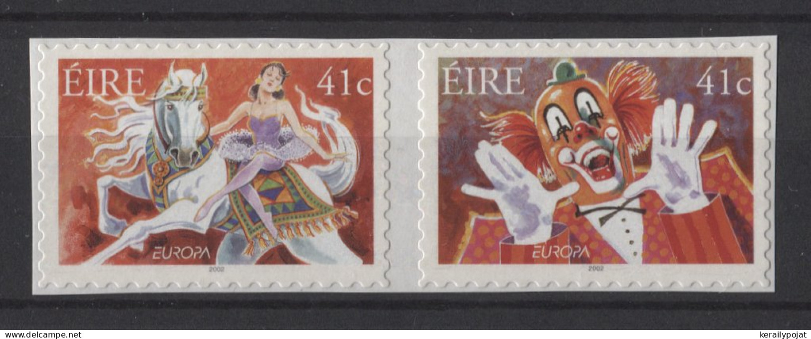 Ireland - 2004 Europe Circus Self-adhesive Pair MNH__(TH-26237) - Ongebruikt