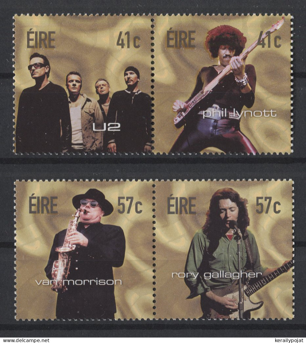 Ireland - 2002 Rock Legends Pairs MNH__(TH-26396) - Ongebruikt