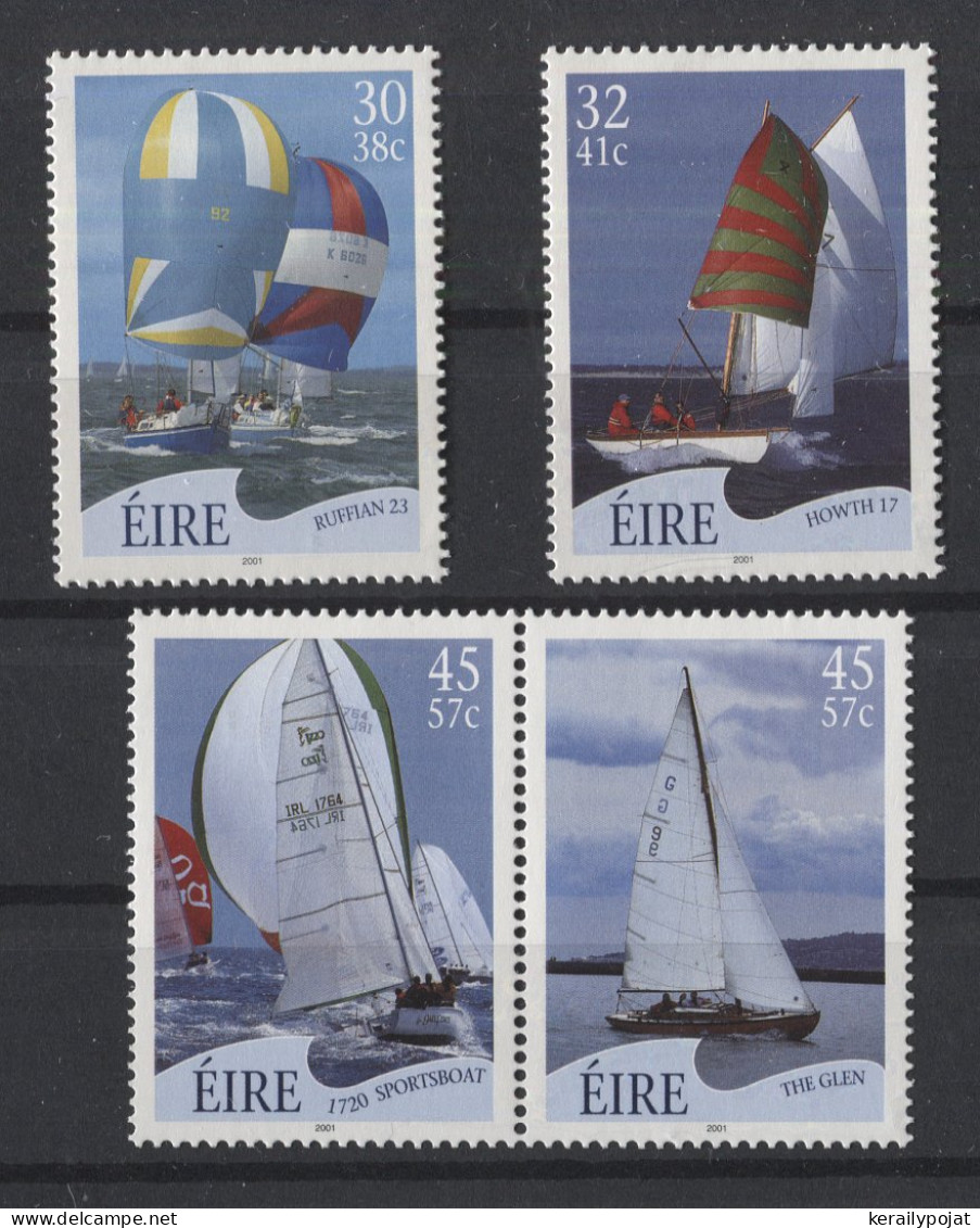 Ireland - 2001 Sailing Ships MNH__(TH-26313) - Neufs