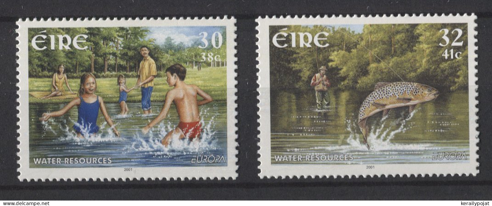 Ireland - 2001 Europe Life Giver Water MNH__(TH-26248) - Unused Stamps