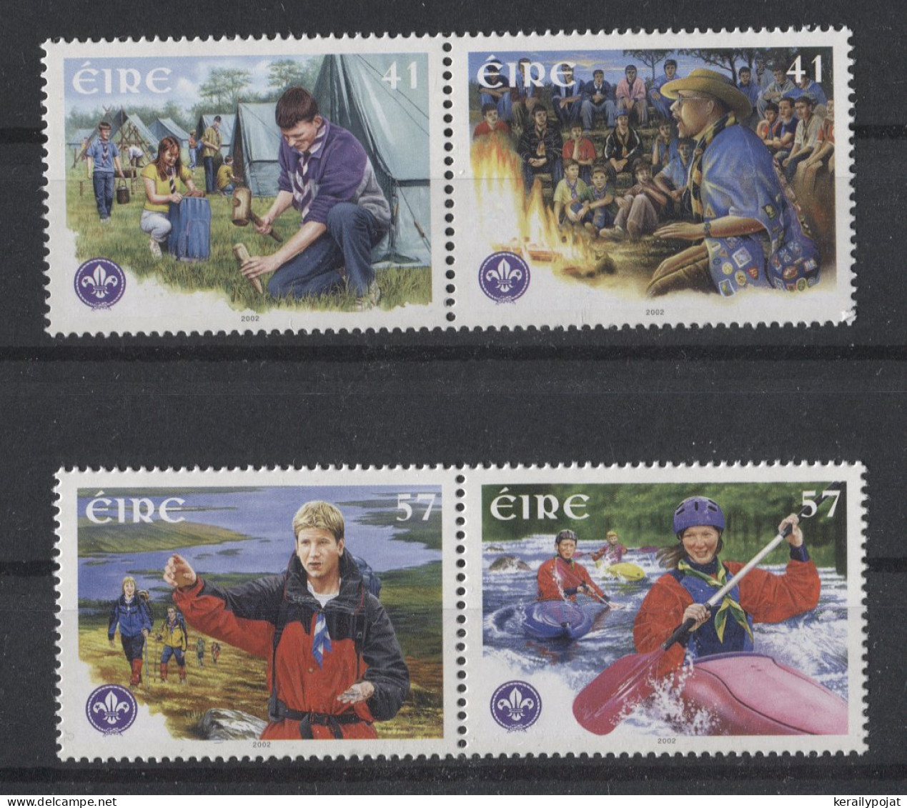 Ireland - 2002 Scout Pairs MNH__(TH-26270) - Neufs