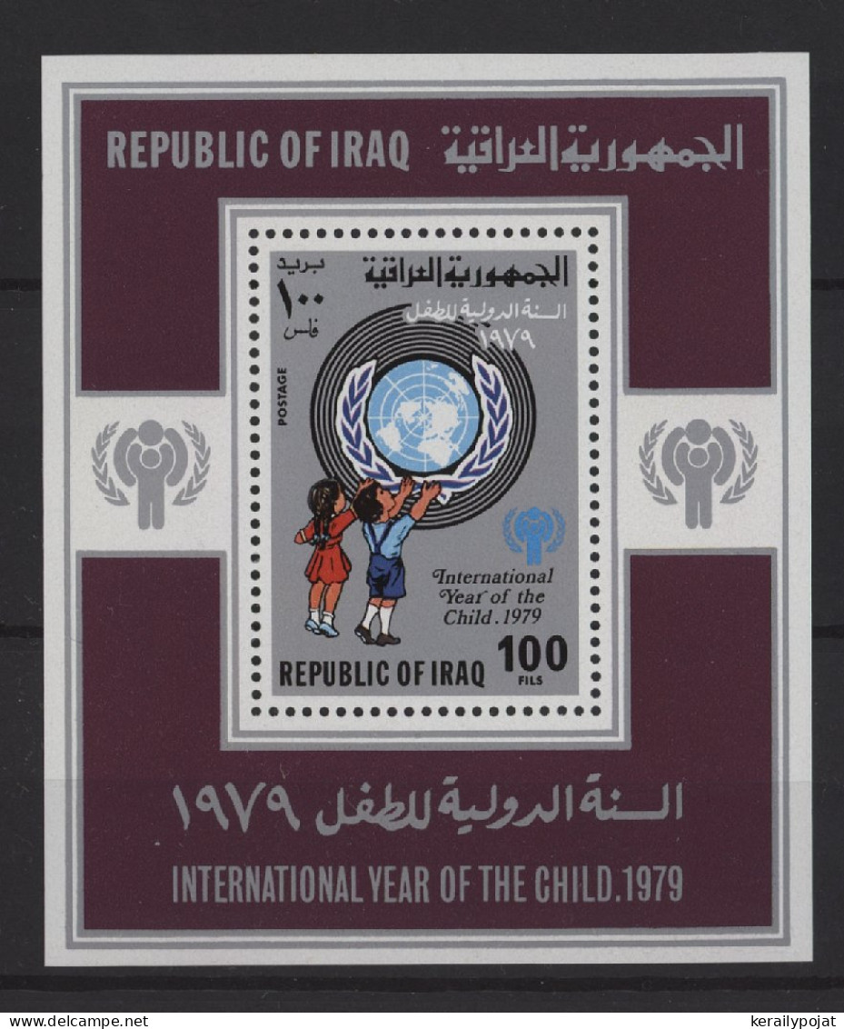 Iraq - 1979 Year Of The Child Block MNH__(TH-25352) - Iraq