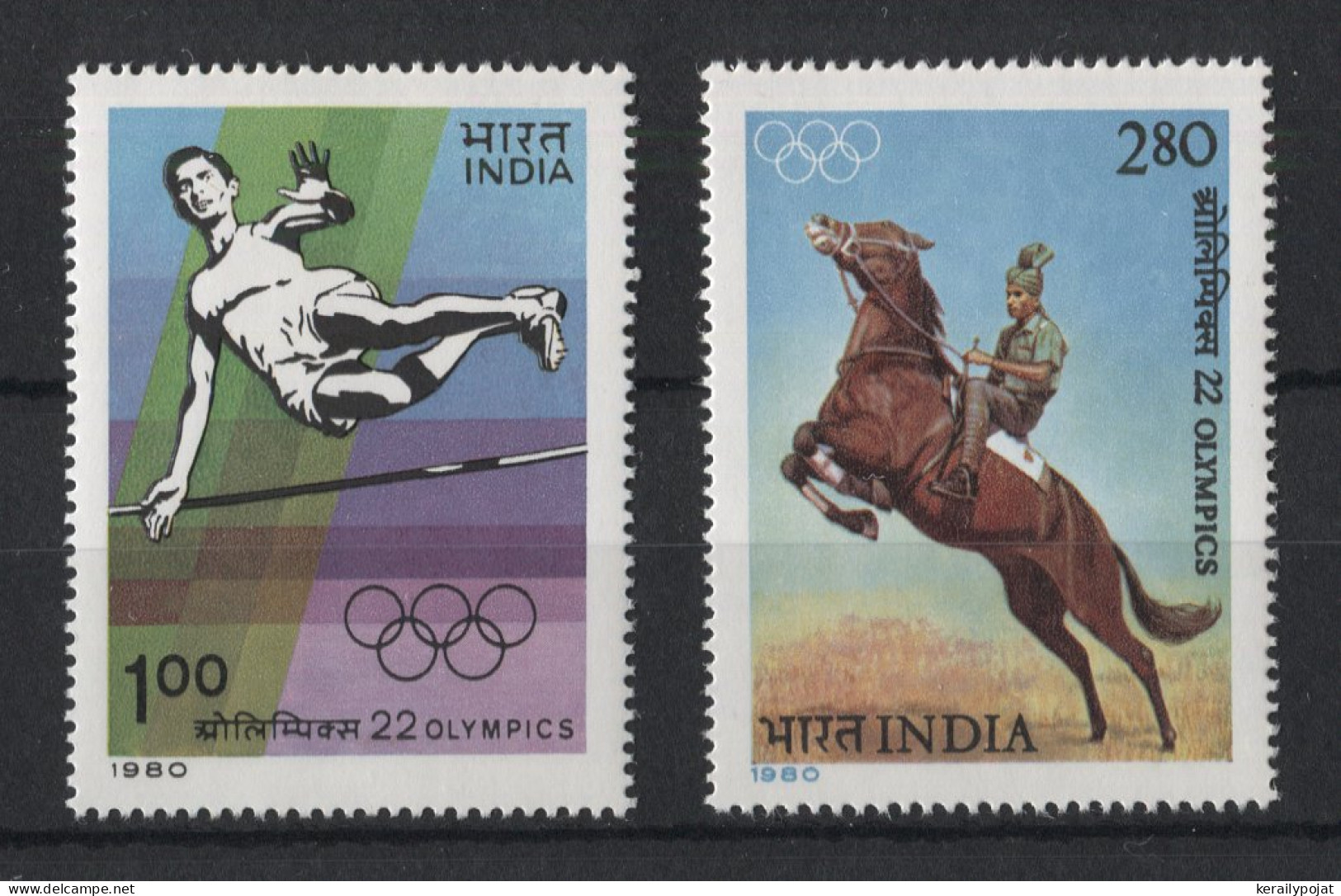 India - 1980 Summer Olympics Moscow MNH__(TH-24089) - Nuovi