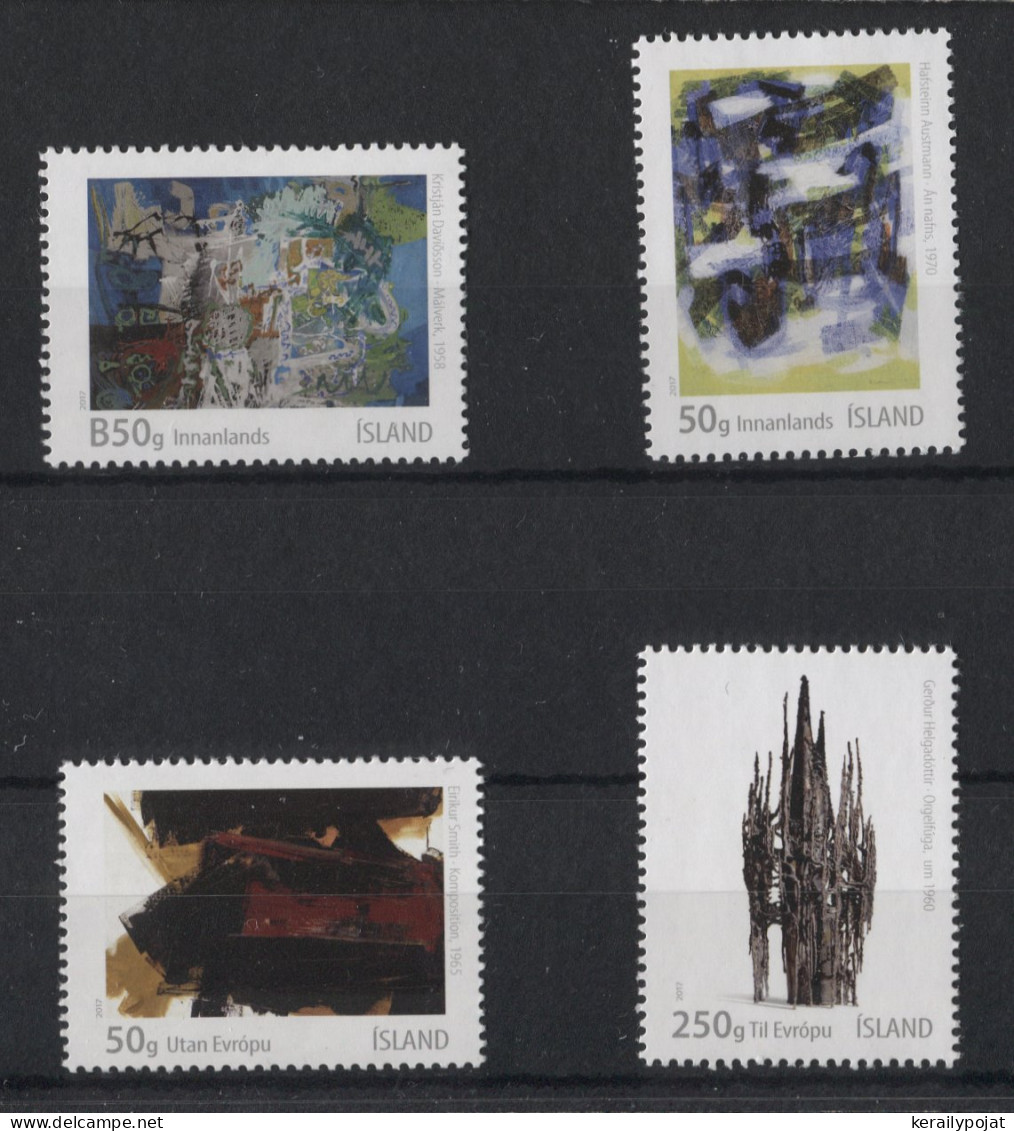 Iceland - 2017 Lyrical Abstraction MNH__(TH-23073) - Neufs