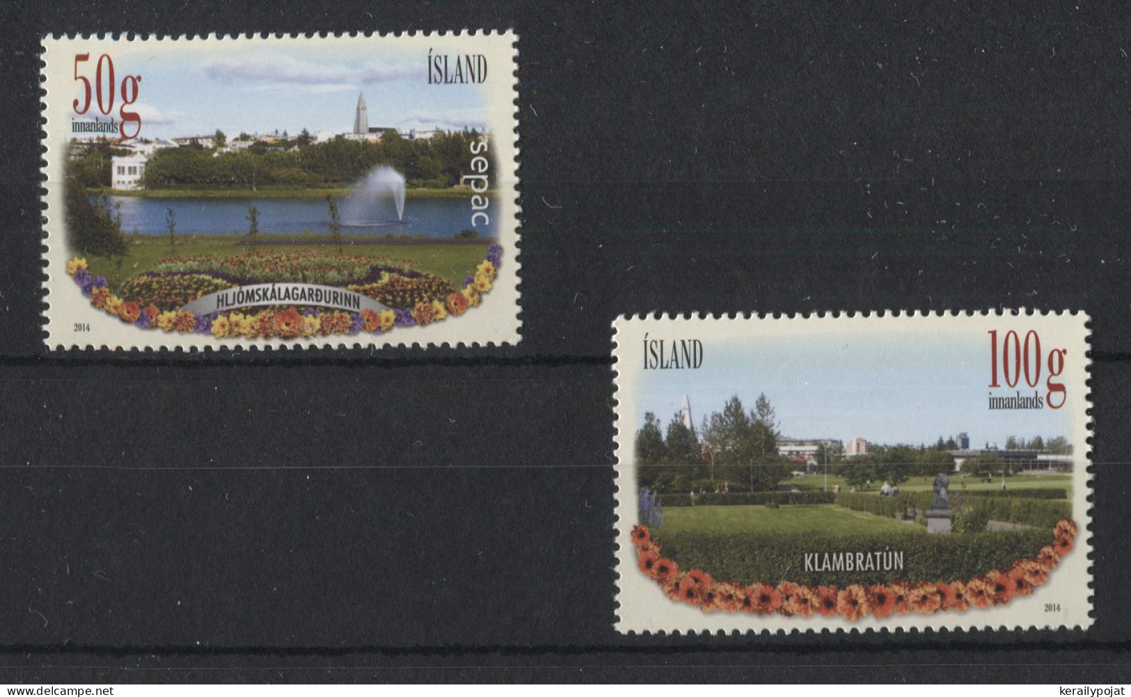 Iceland - 2014 Parks MNH__(TH-23113) - Neufs