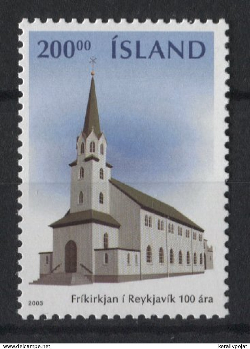 Iceland - 2003 Free Church Reykjavík MNH__(TH-23068) - Ongebruikt