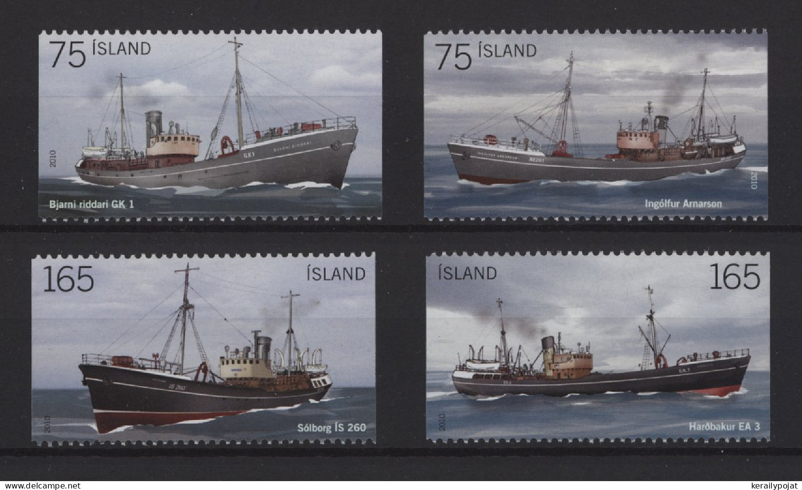 Iceland - 2010 2010 Renewal Of The Icelandic Fishing Fleet MNH__(TH-26047) - Ungebraucht