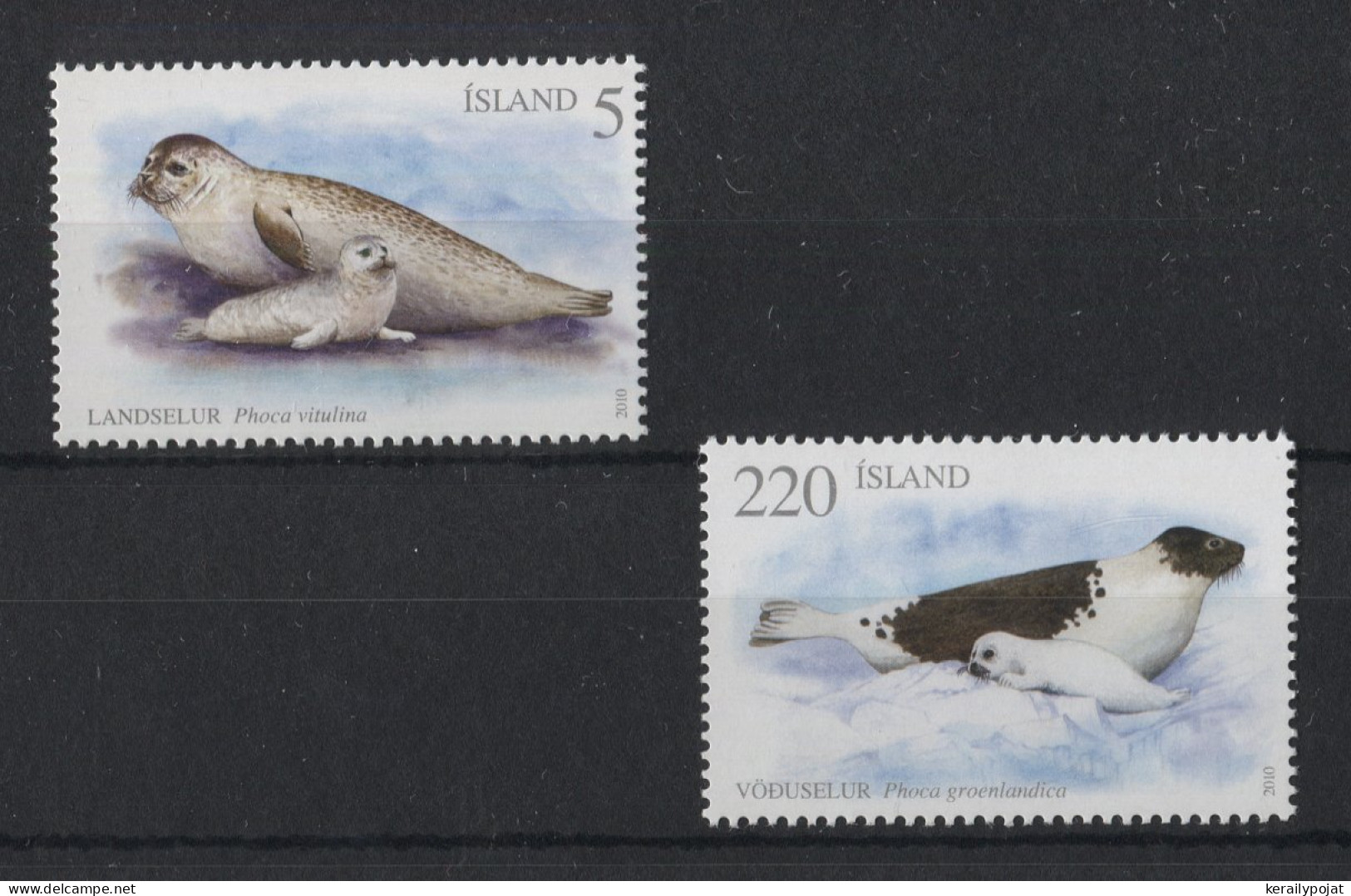 Iceland - 2010 Seals MNH__(TH-23118) - Unused Stamps