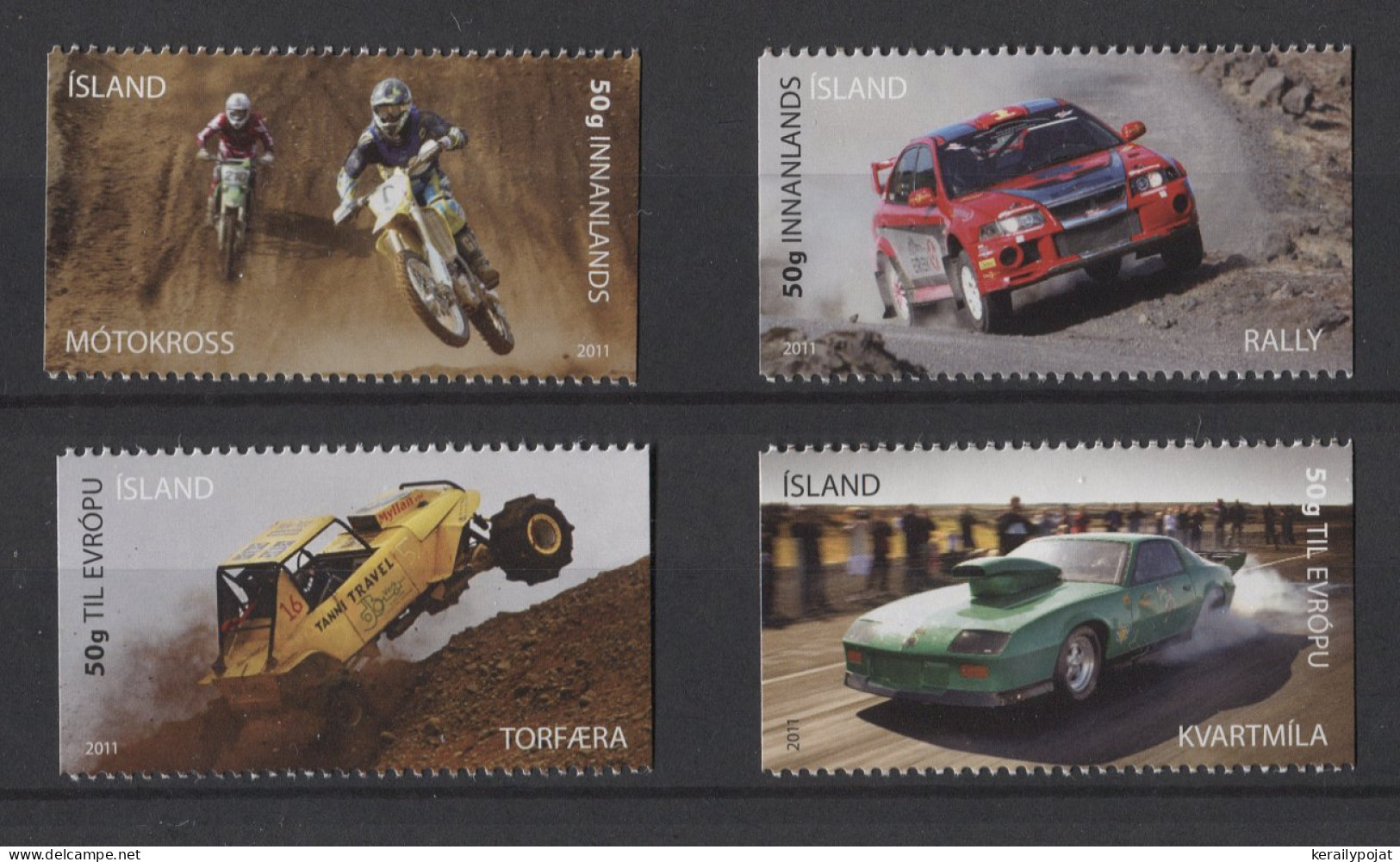 Iceland - 2011 Motorsport MNH__(TH-26174) - Nuevos