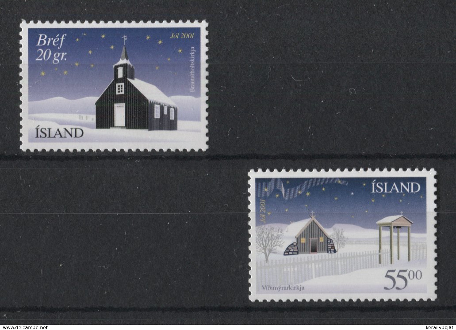 Iceland - 2001 Christmas MNH__(TH-23089) - Neufs