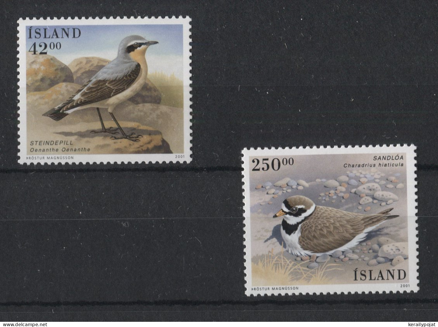 Iceland - 2001 Birds MNH__(TH-23106) - Nuevos
