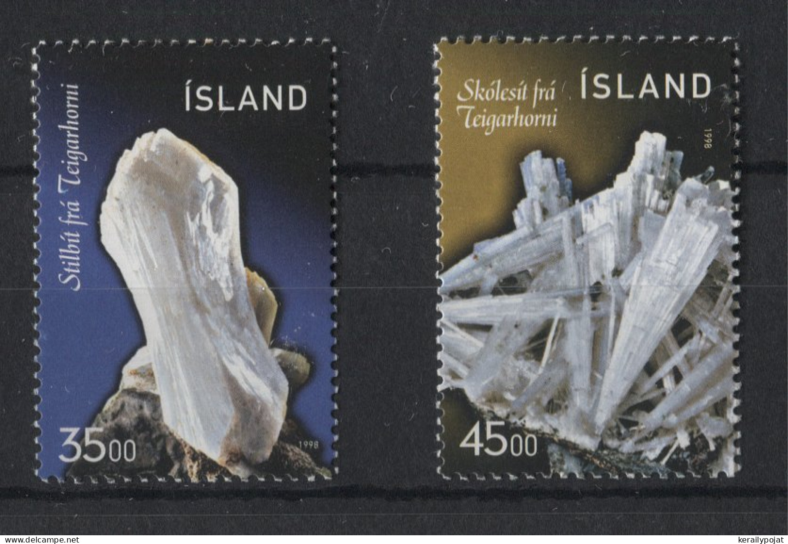 Iceland - 1998 Minerals MNH__(TH-23077) - Ungebraucht