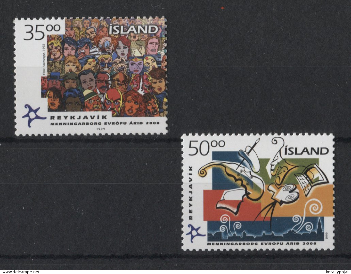 Iceland - 1999 Reykjavík European Capital Of Culture MNH__(TH-23099) - Ungebraucht