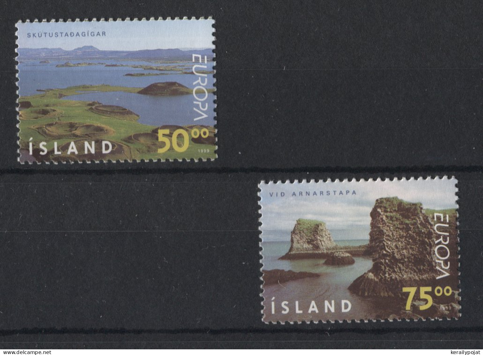 Iceland - 1999 Europe Nature And National Parks MNH__(TH-23092) - Neufs
