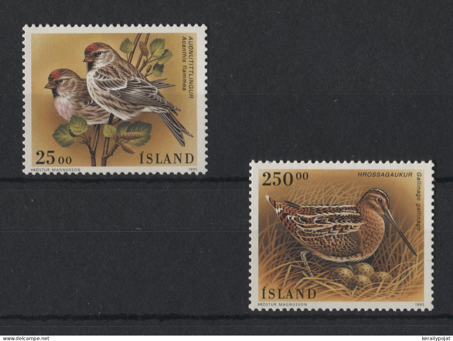 Iceland - 1995 Birds MNH__(TH-23104) - Ongebruikt