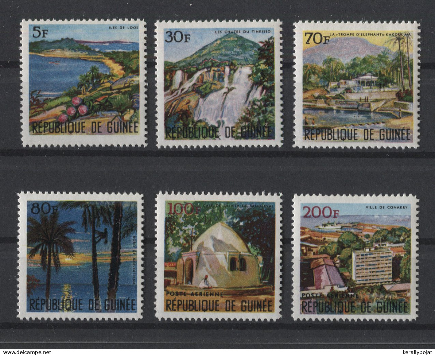 Guinea - 1967 Landscapes MNH__(TH-26568) - Guinea (1958-...)