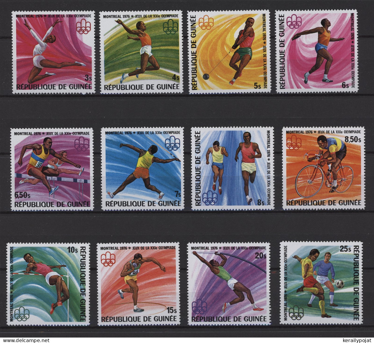 Guinea - 1976 Summer Olympics Montreal MNH__(TH-24201) - Guinea (1958-...)