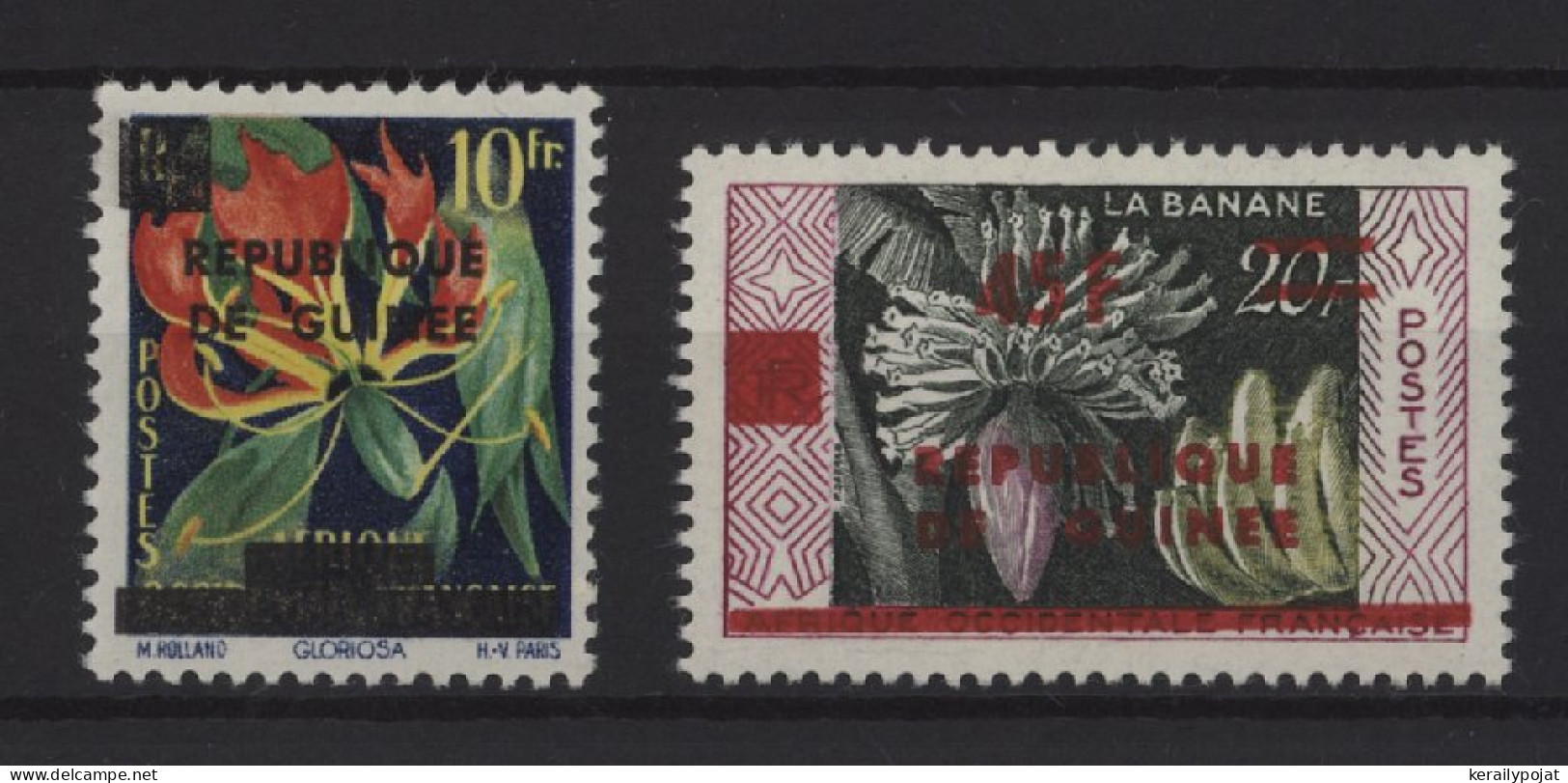 Guinea - 1959 Overprints MNH__(TH-25932) - Guinea (1958-...)