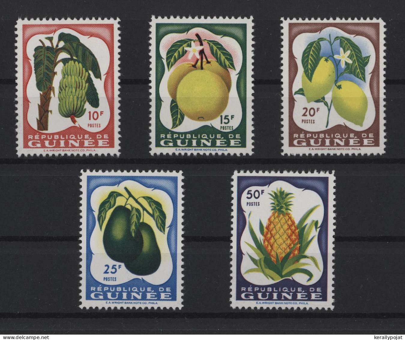 Guinea - 1959 Fruits MNH__(TH-25939) - Guinea (1958-...)