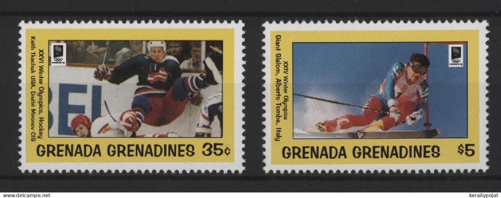 Grenada Grenadines - 1993 Winter Olympics Lillehammer MNH__(TH-27711) - Grenada (1974-...)