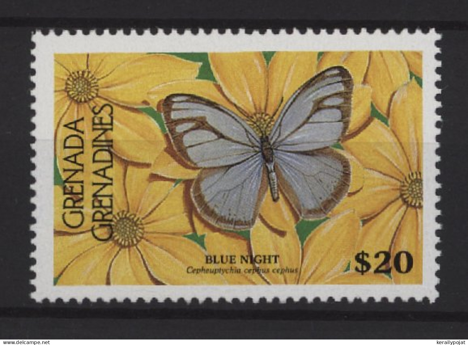 Grenada Grenadines - 1986 Butterflies A MNH__(TH-25113) - Grenada (1974-...)