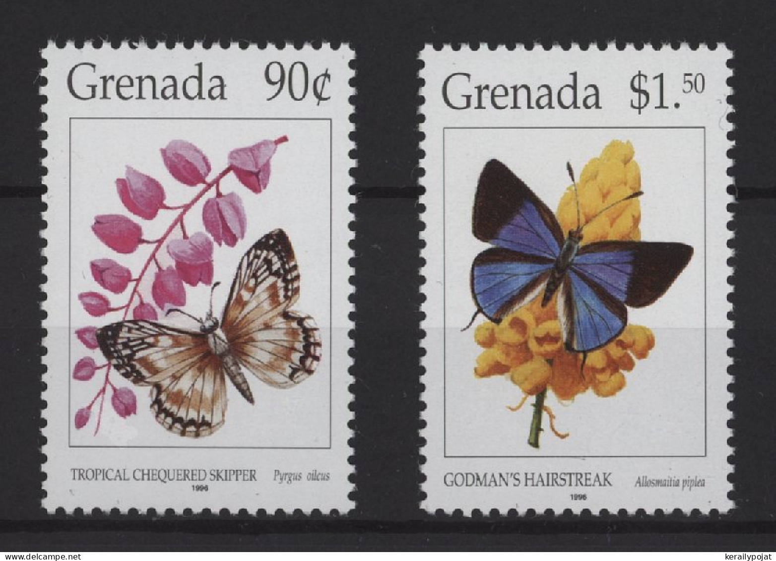 Grenada - 1996 Butterflies MNH__(TH-25114) - Grenada (1974-...)