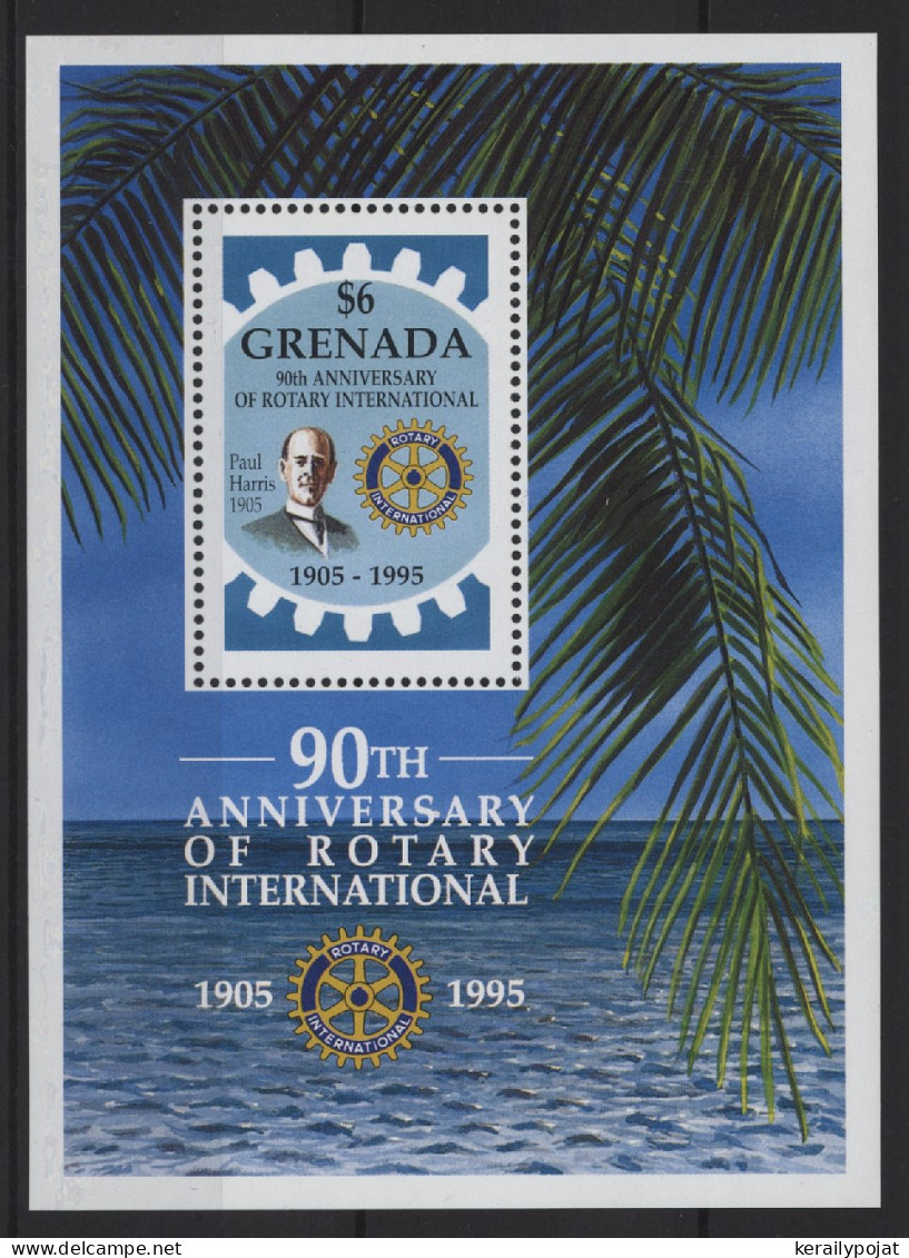 Grenada - 1995 Rotary International Block MNH__(TH-27414) - Grenada (1974-...)
