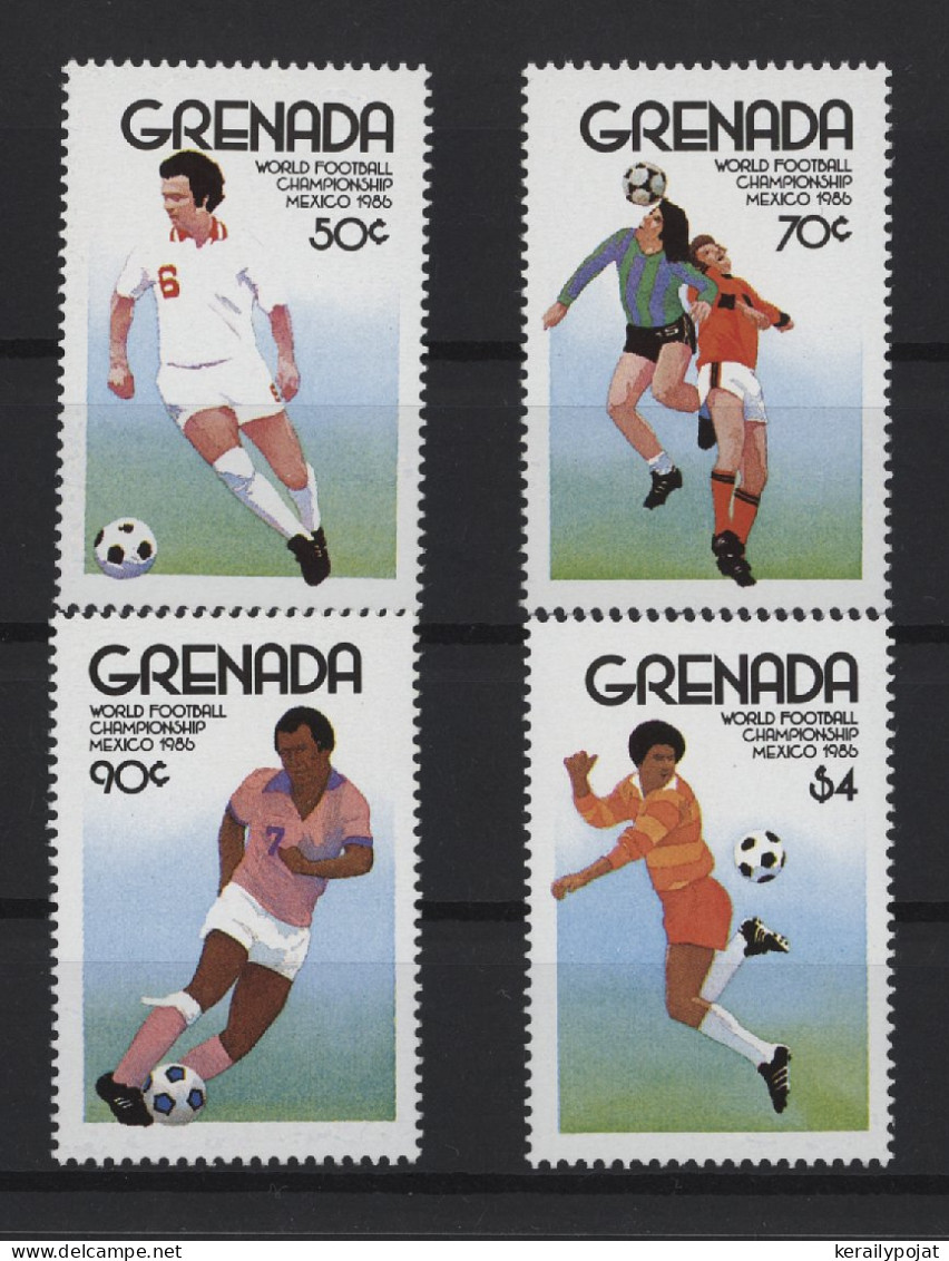 Grenada - 1986 Soccer World Cup MNH__(TH-27810) - Grenada (1974-...)