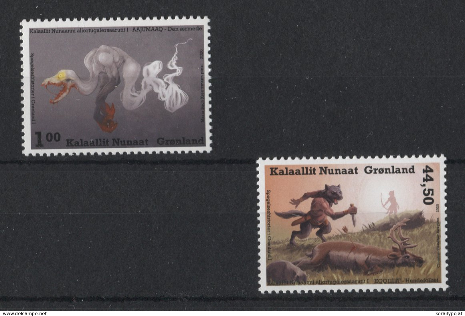 Greenland - 2020 Ghost Stories MNH__(TH-23183) - Neufs